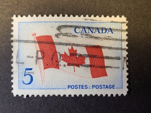 CA S#439 U-VF $0.05 06/30/1965 - Canadian Flag