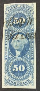 MOMEN: US STAMPS #R59a USED REVENUE LOT #48098