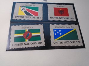 United Nations New York  #  374-89   MNH  Year  1982