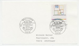 Card / Postmark Germany 1998 Mathematical congress