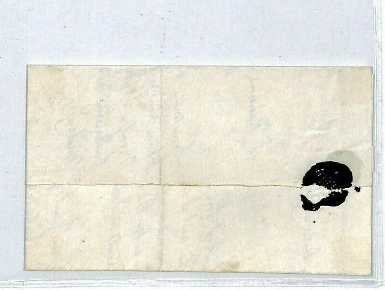 GB Cover MALTESE CROSS *Bakewell* 1842 Derbys Darley Dale Letter {samwells}CX127