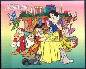 Guyana 1996 Disney Snow White & the Seven Dwarts Mi. Bl.523 S/S MNH