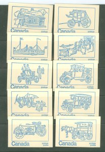 Canada #BK71a  Single (Complete Set)