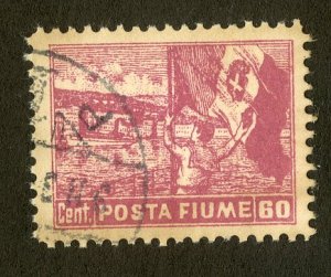 FIUME 52 USED SCV $5.40 BIN $2.25 FLAG