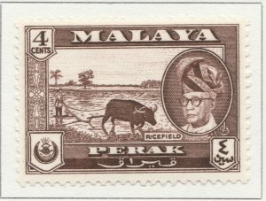 1957 Malaysia Perak 4cMH* Stamp A29P17F32472-