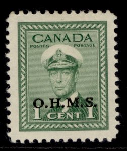 CANADA GVI SG O162, 1c green, M MINT.