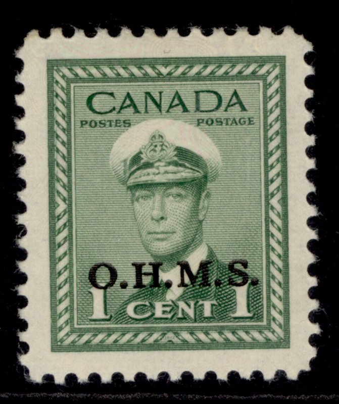 CANADA GVI SG O162, 1c green, M MINT.
