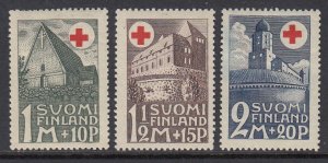 Finland B5-7 Buildings mint