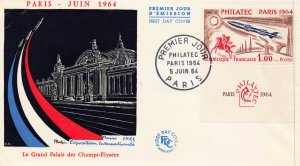 FRANCE  1100   FIRST DAY COVER  FDC