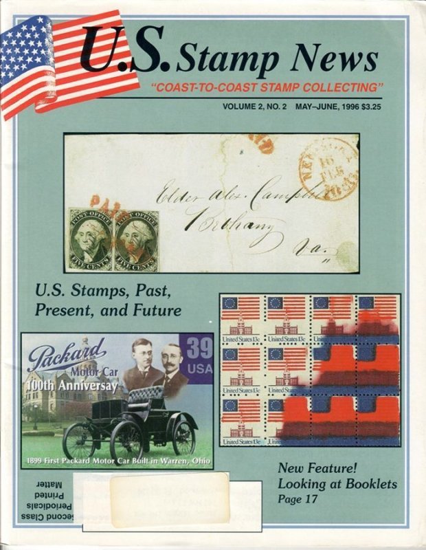 5 older U.S. Stamp Magazines with Free Shipping