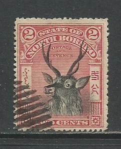 North Borneo    #80  Used  (1897)  c.v. $0.55