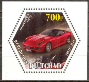 Chad 2014 Cars Ferrari (2) 2011 MNH Cinderella !