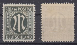 Germany 1945 Sc#3N17 Mi#32 aC mnh signed BPP (AB1235)