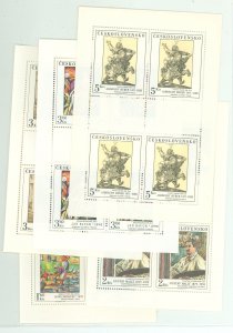 Czechoslovakia & Czech Republic #2209-2211 Mint (NH) Souvenir Sheet