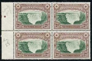 Southern Rhodesia SG35a 1935 2d Postage and Revenue Comb Perf 14 U/M