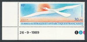 FSAT TAAF Bird by Folon 1v Bottom Left Corner with margins and Date SG#270