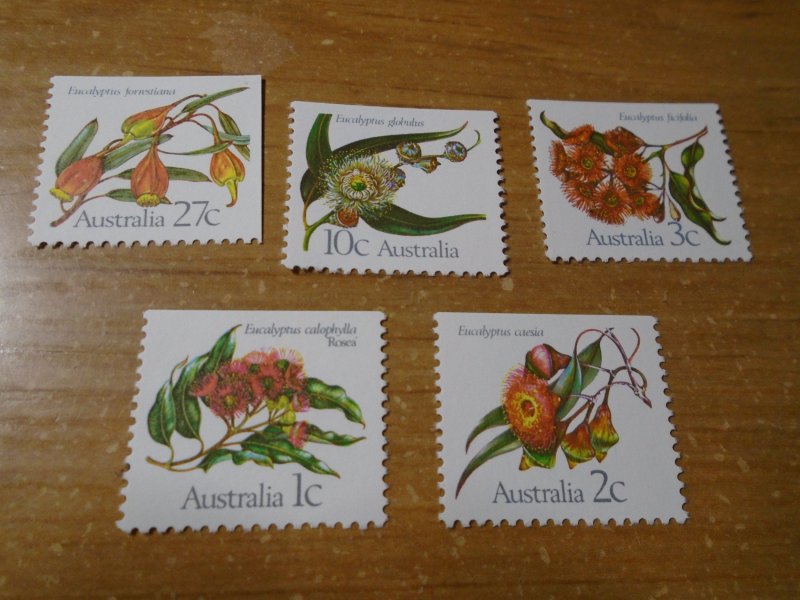 Australia  #  848-52  MNH