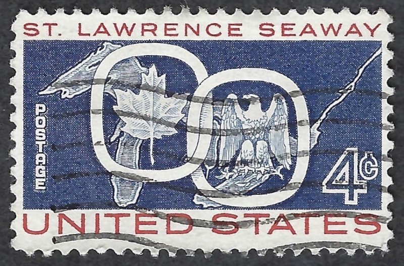 United States #1131 4¢ St. Lawrence Seaway (1959). Used.