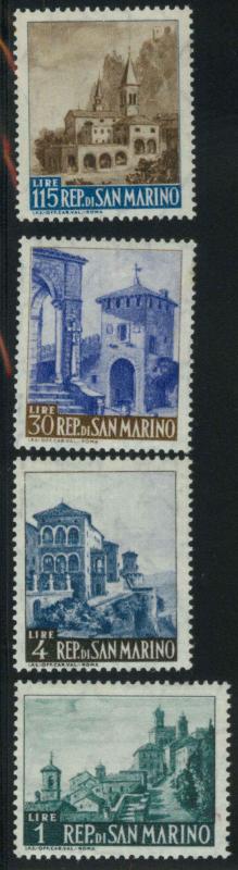 San Marino 473-476 Mint VF NH