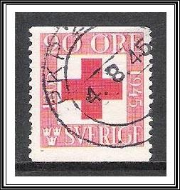 Sweden #358 Red Cross Used