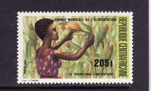 D4-Central Africa-Sc#686-unused NH-World Food Day-1984-