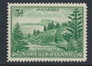  Norfolk Island SG 6a on white paper  MNH 1959 issue see scan/details  SG cat...