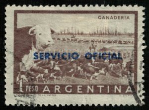 Argentina, 1 Peso, Canaderia, CERVECIO OFICIAL , Watermark (T-5170)
