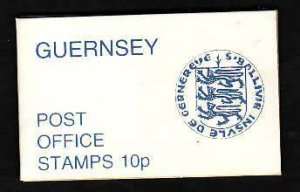 Guernsey-Sc#102A- id7-unused NH booklet-pane of 4-Uniforms-1974-8-