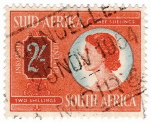 (I.B) South Africa Revenue : Duty Stamp 2/-