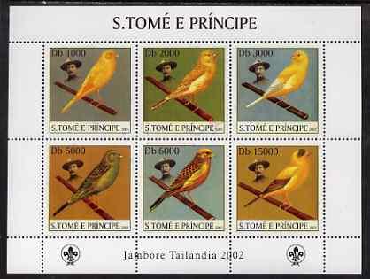 St Thomas & Prince Islands 2003 Canaries (with Lord B...