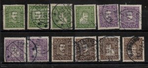 Denmark 164-175 Used Set