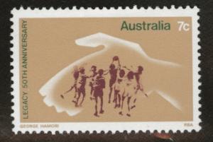  AUSTRALIA Scott 581 1973 children stamp 