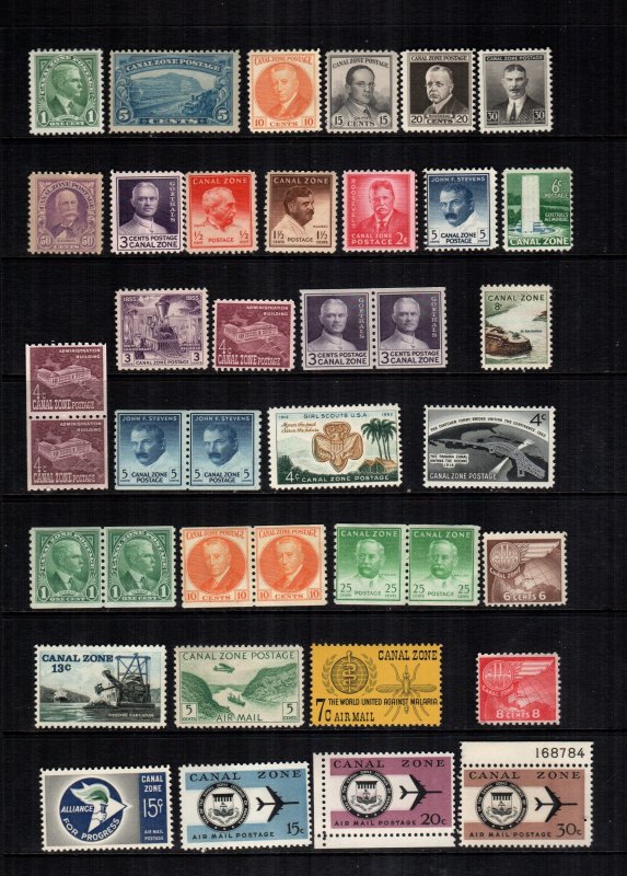 United States  33  MNH   Canal Zone cat $28.00