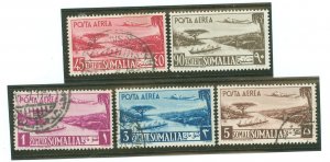 Somalia (Italian Somaliland) #C18/C21/C22/C25/C26 Used Single