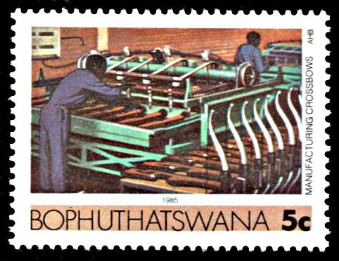 Bophuthatswana 143, MNH, Michel 152y, phosphorescent paper variety