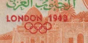 Aden - Kathiri 1966 History of Olympic Games surch 50 fil...