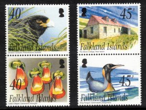 FALKLAND ISLANDS 2003 New Island Flora & Fauna; Scott 847-48, SG 972a, 974a; MNH