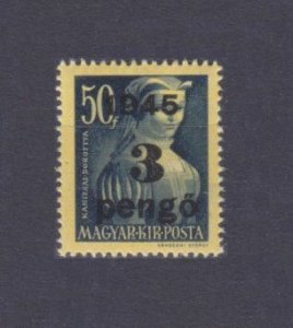 1945 Hungary 806 Overprint - # 757