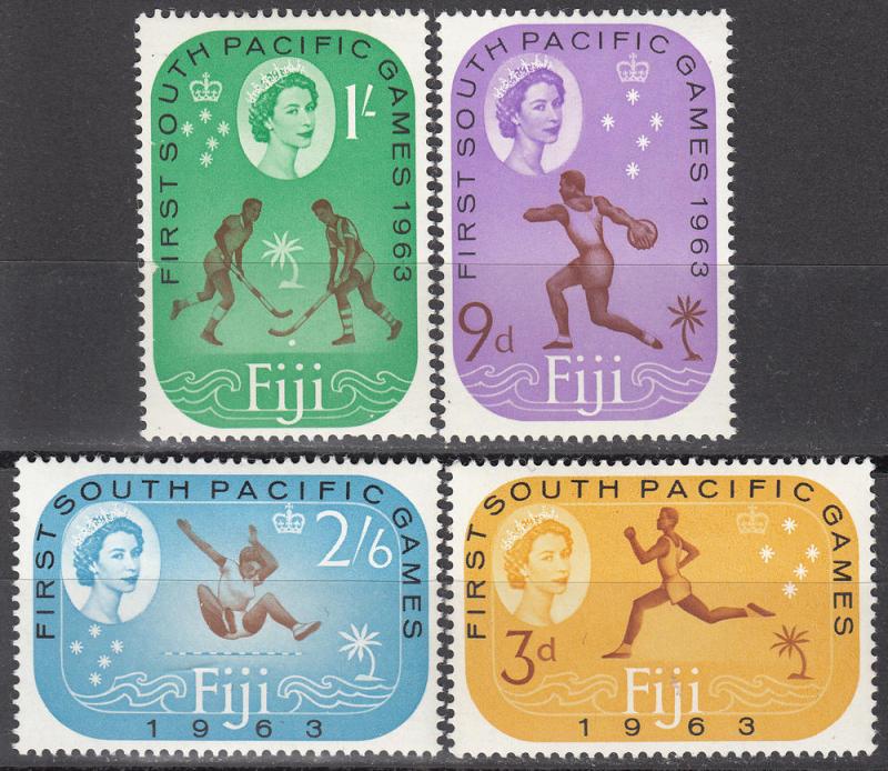 Fiji - 1963 QEII Sport - Pacific Games - MNH  (5769)