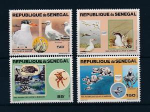 [60049] Senegal 1981 Birds Vögel Oiseaux Ucelli Crab Turtle MLH