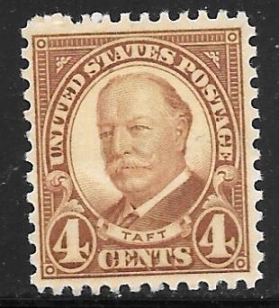 USA 685: 4c Taft, MNH, F-VF