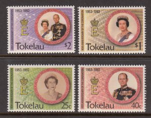 Tokelau 186-189 MNH VF