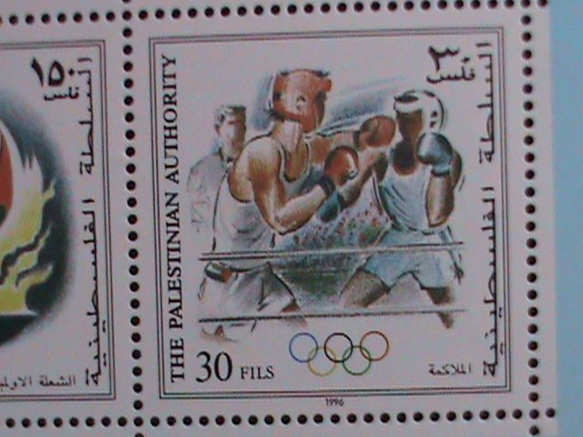 PALESTINIAN AUTHORITY-1996 SC#52a   OLYMPIC GAMES ATLANTA'96  MNH S/S VF