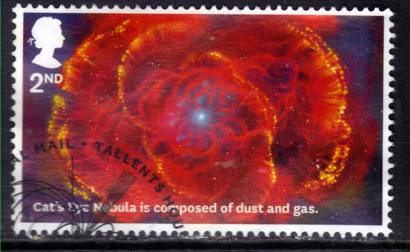 GB 2020 QE2 2nd Universe Cats Eye Nebula Ex FDC SG 4323 ( H535 )