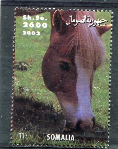 Somalia 2002 ARABIAN HORSE 1 value Perforated Mint (NH)