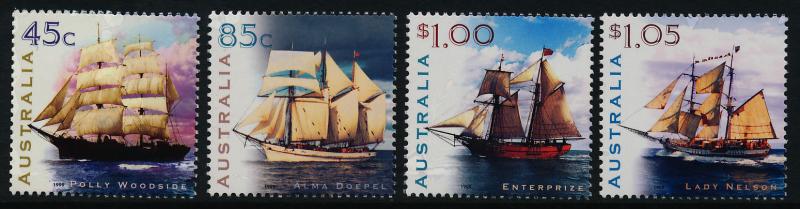 Australia 1729-32 MNH Sailing Ships