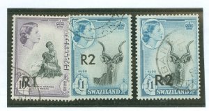 Swaziland #78/79/79a Used Single