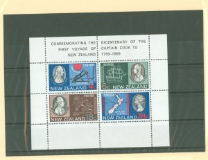New Zealand #434A Mint (NH) Souvenir Sheet
