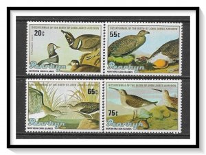 Penrhyn Island #311-314 Audubon Bicentenary Set MNH