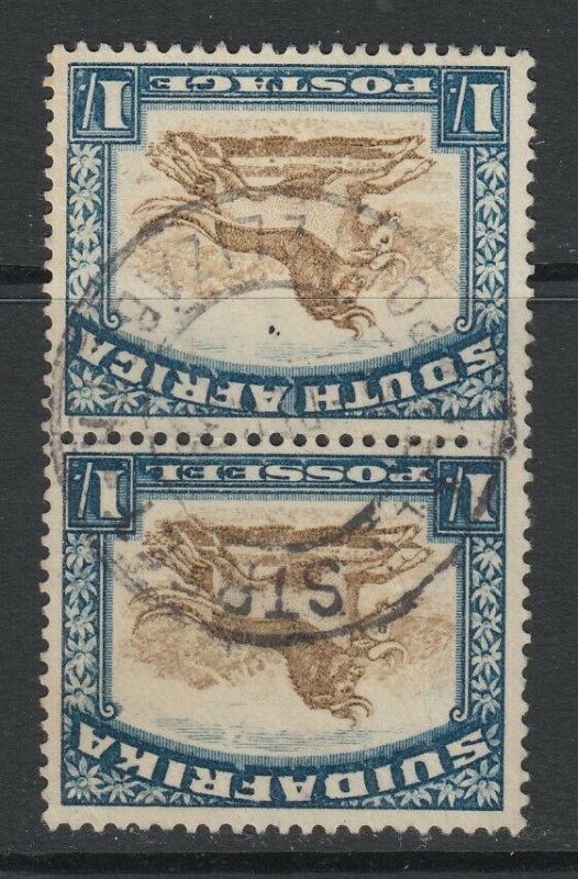 South Africa, Scott 43 (SG 48bw), used, Watermark Inverted